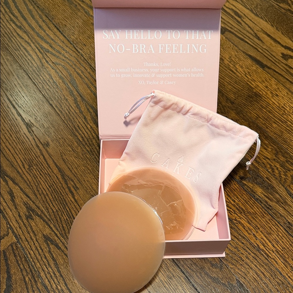 Cakes Silicone Nipple Covers - Caramel Shade